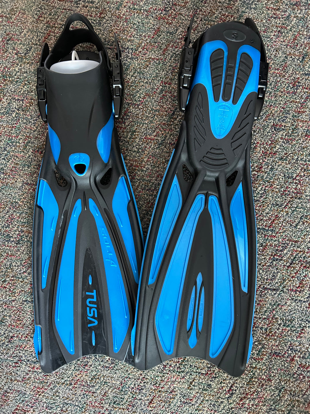 Fins: Open Heel: Various: Secondhand