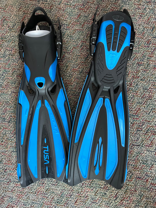 Fins: Open Heel: Various: Secondhand