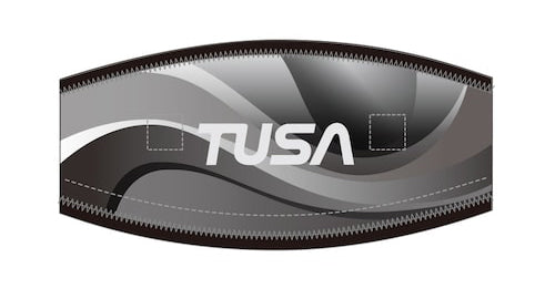 Tusa Mask Strap Black | Dive Rutland