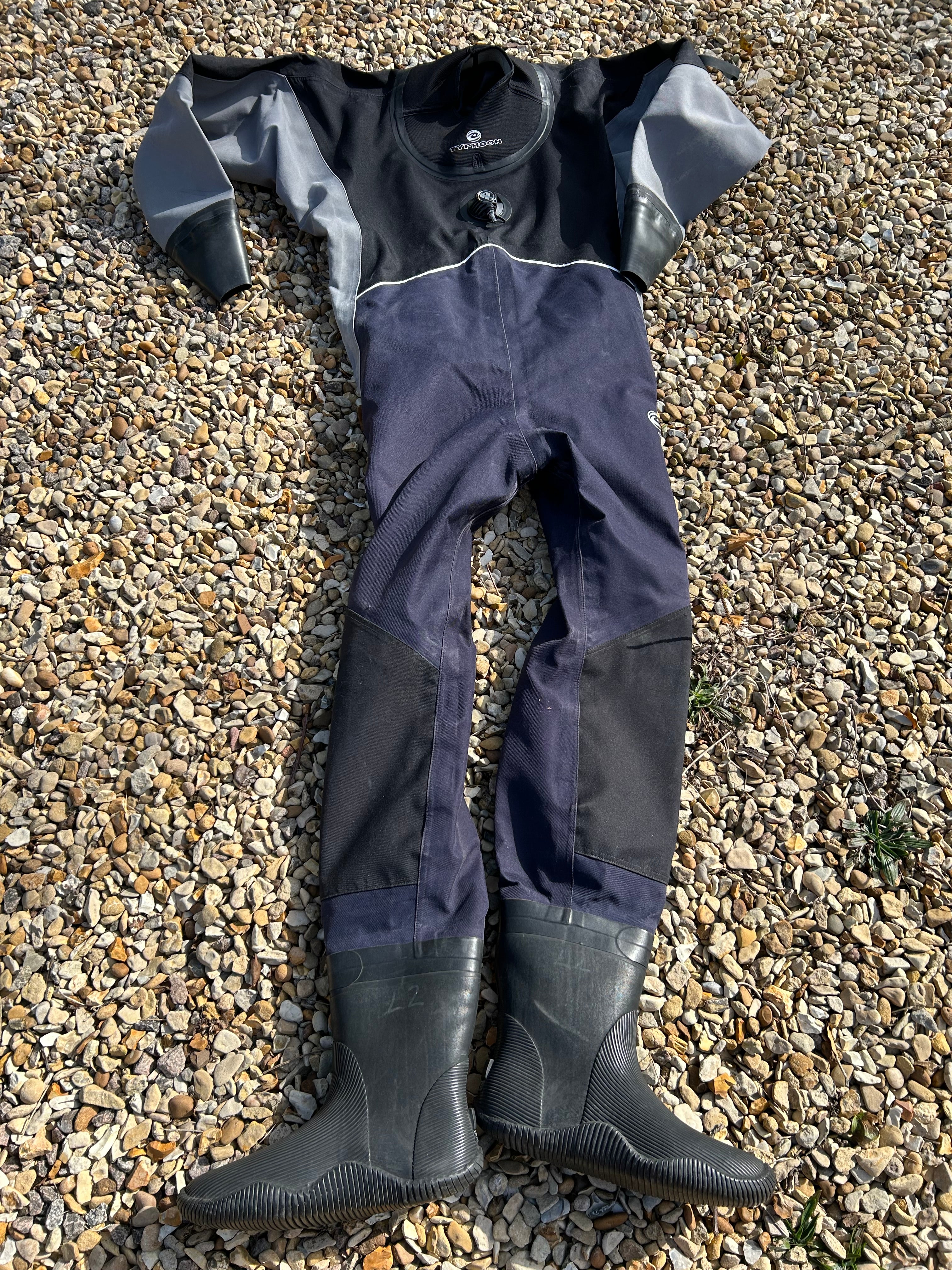 Typhoon Drysuit Size Large Secondhand | Dive Rutland