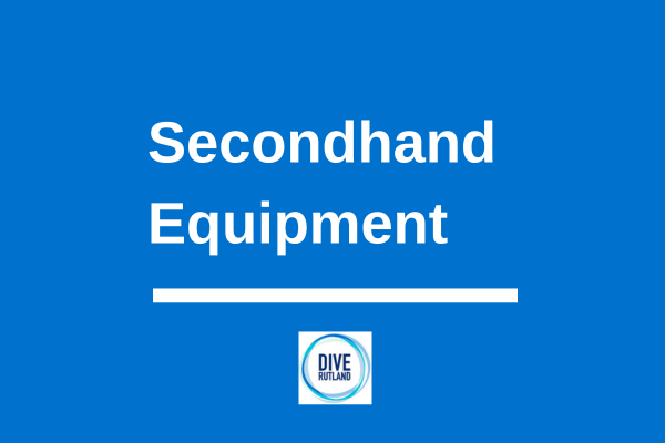 Image with the words Secondhand Dive Equipment
