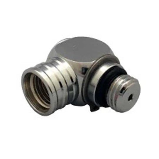 XS Scuba 90° HP 1st Stage Adapter (7/16 Male to 7/16 Female)