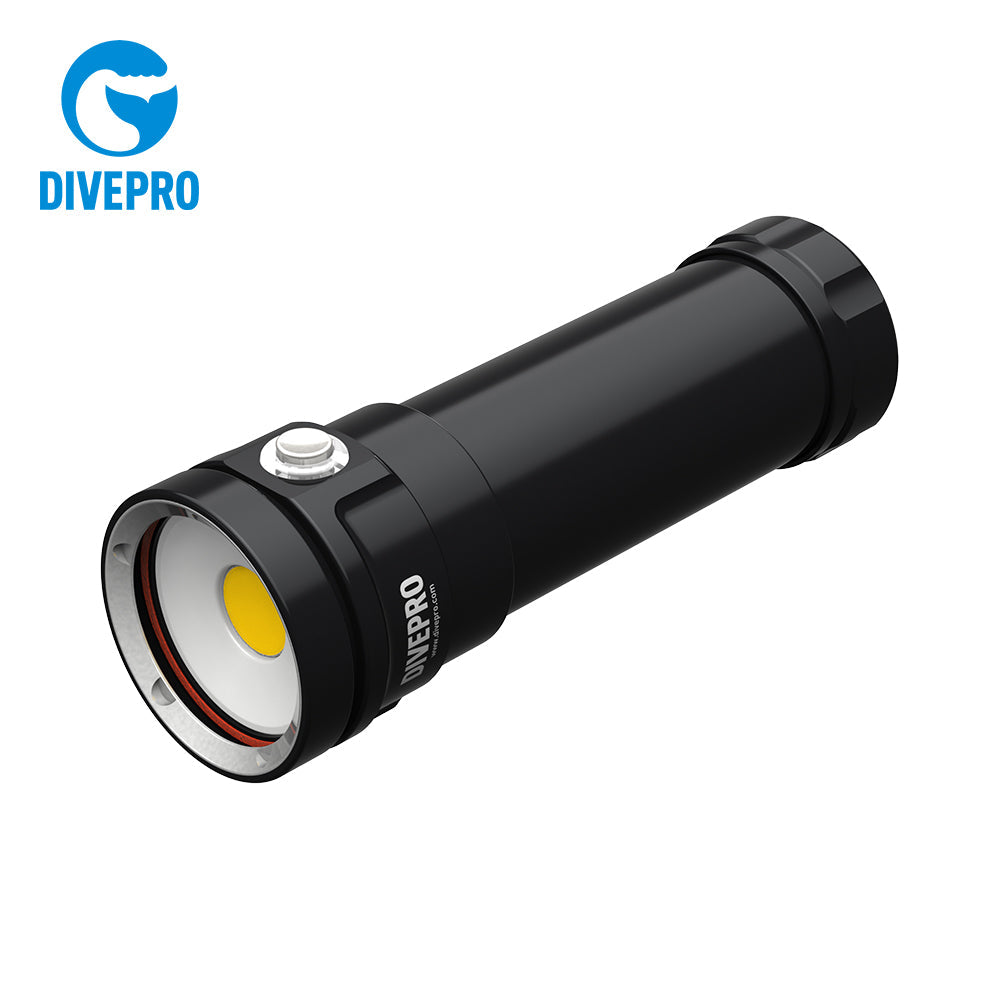 Divepro Master 8 Plus - 7000mah battery pack+charger+ball mount