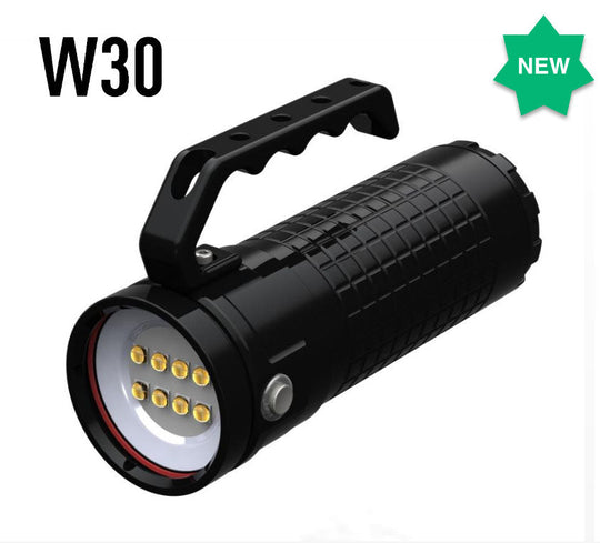 Divepro W30 30000 Lumen Video Light with Wireless Charging