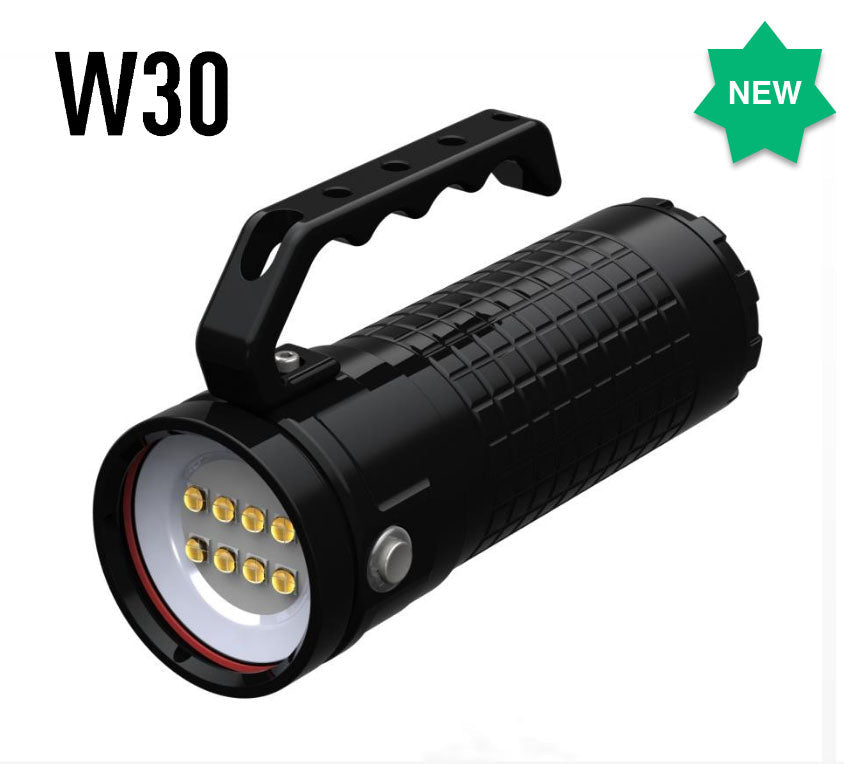 Divepro W30 30000 Lumen Video Light with Wireless Charging