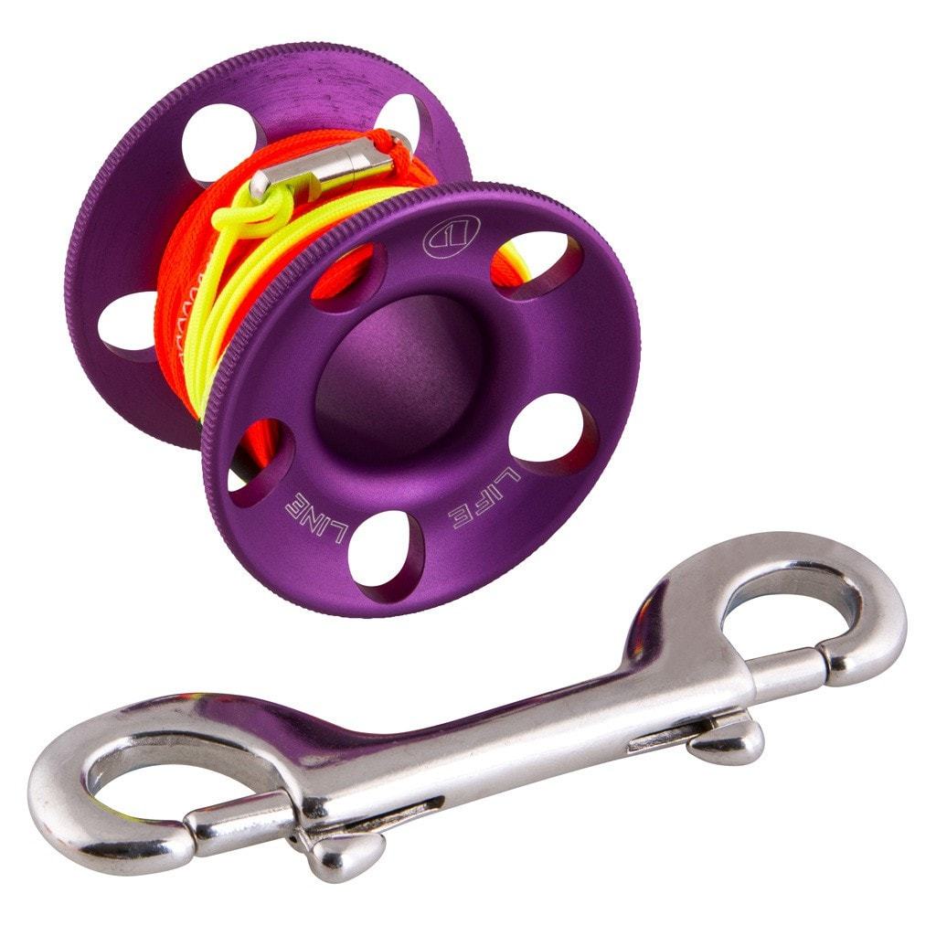 Apeks Lifeline Spool 15m Purple | Dive Rutland
