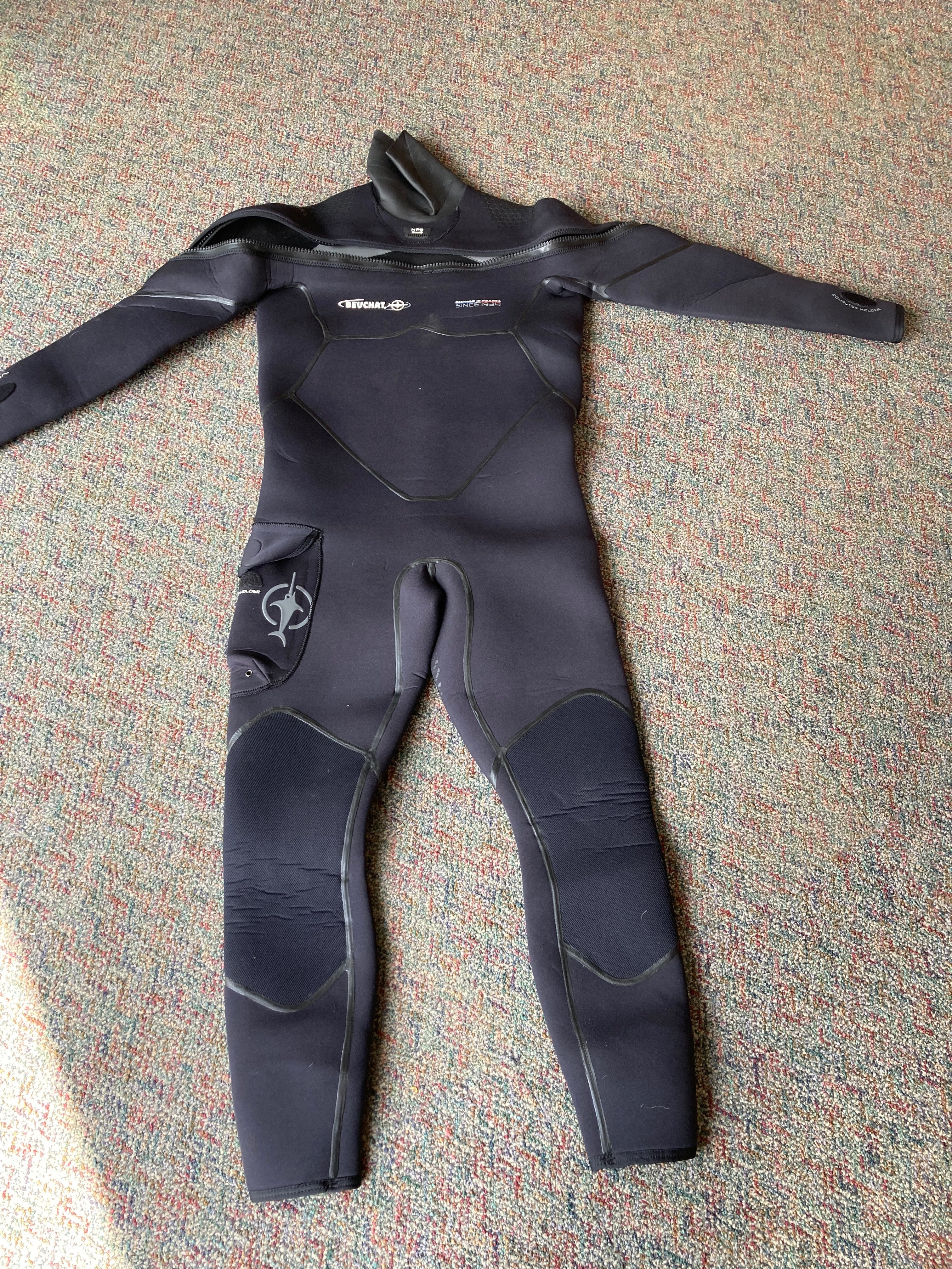 Beuchat Wetsuit Elaskin 6.9 - 6.5mm Size Large Secondhand | Dive Rutland