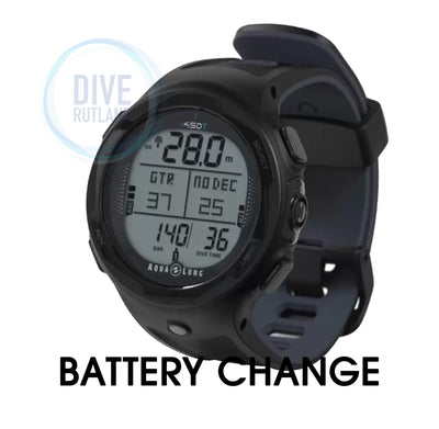 Dive Rutland Battery Change - Aqualung i450t