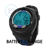 Dive Rutland Battery Change - Aqualung i300