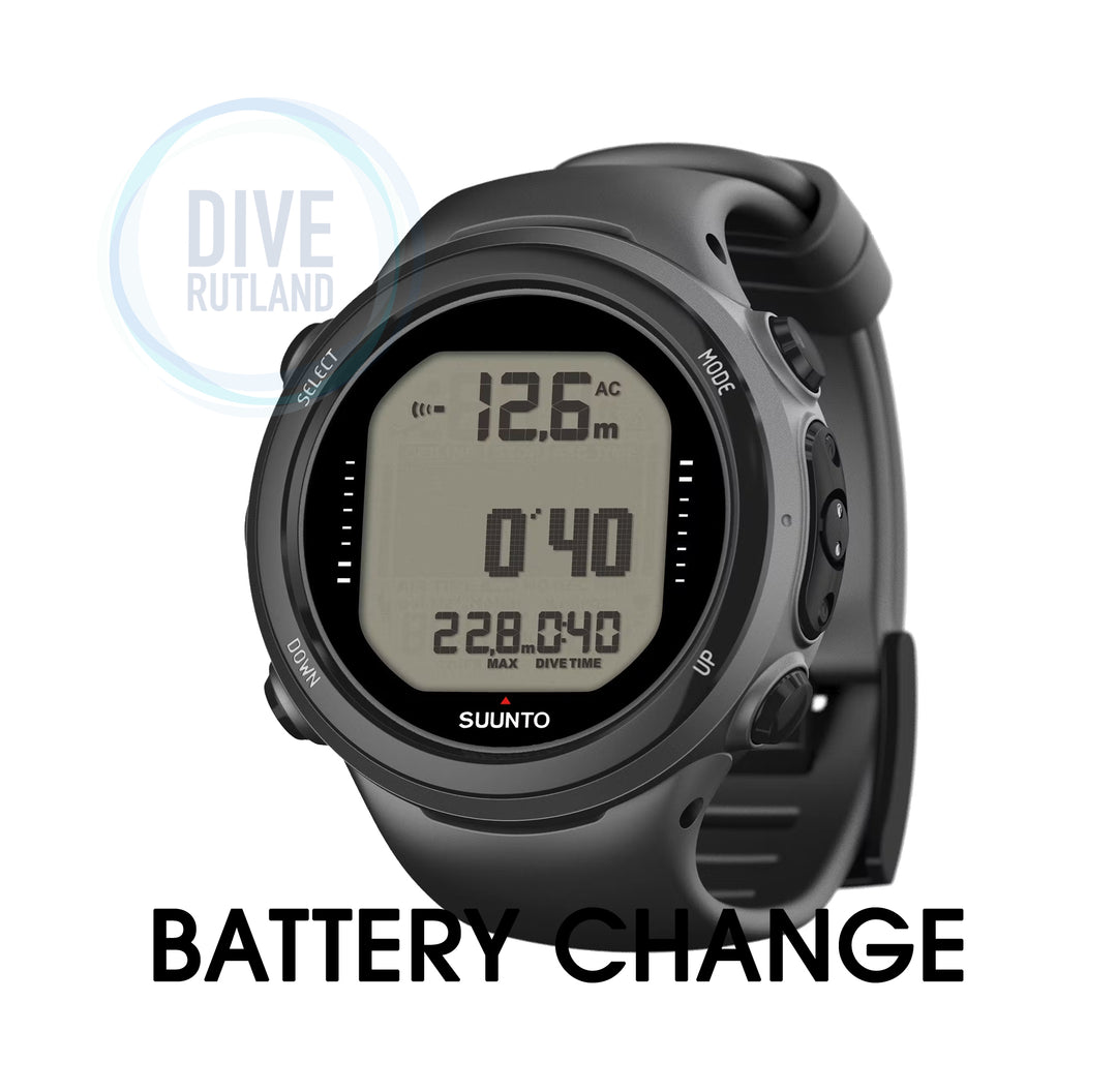 Dive Rutland Battery Change Suunto D4i Novo/D4i/D4