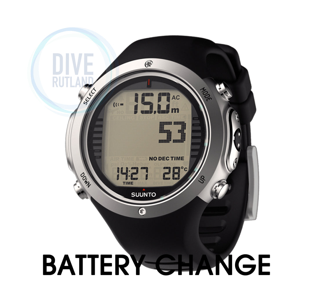 Dive Rutland Battery Change Suunto D6i Novo/D6i/D6