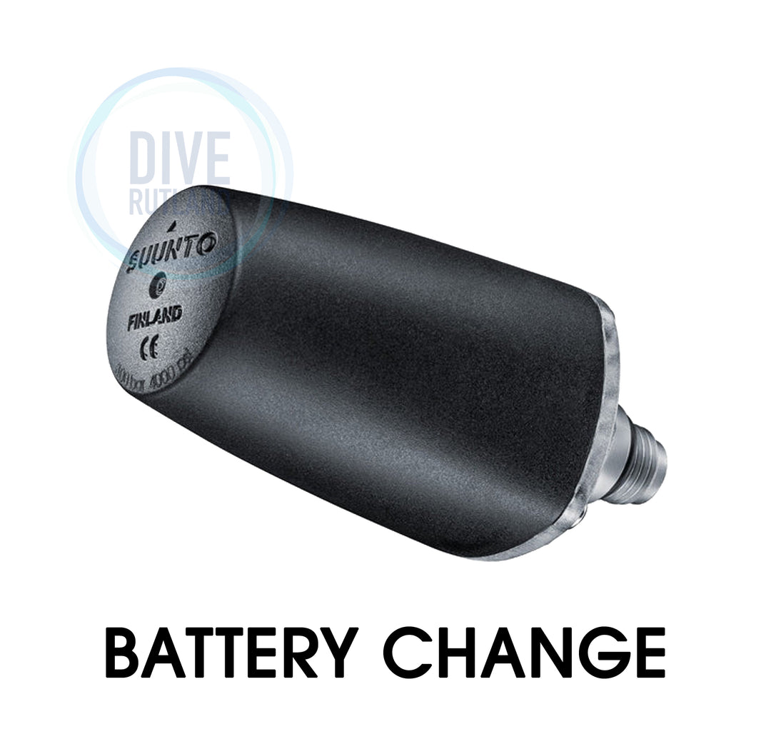 Dive Rutland Battery Change Transmitter