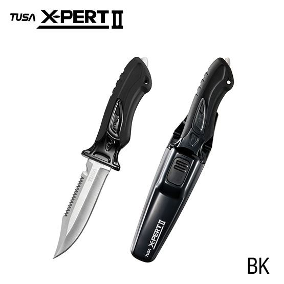 Tusa FK910 Xpert II Knife Black | Dive Rutland