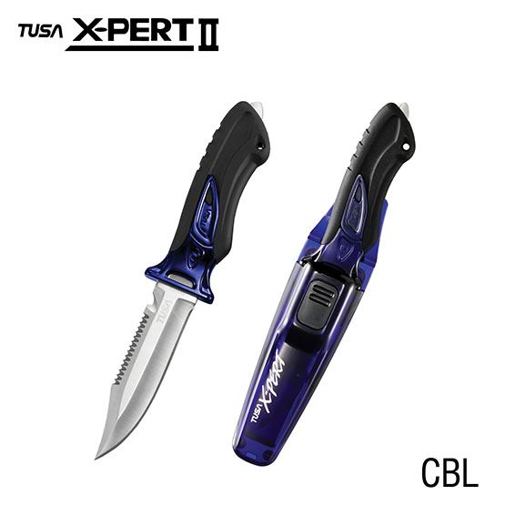 Tusa FK910 Xpert II Knife Blue | Dive Rutland
