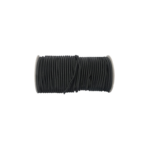 A roll of black 6mm bungee