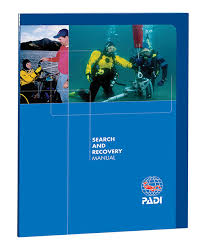 PADI Search and Recovery Diver manual available at Dive Rutland