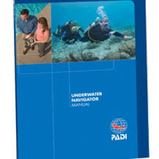 PADI Uderwater Navigator manual available at Dive Rutland