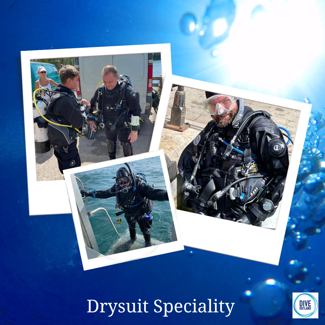 Drysuit Diver Speciality: PADI