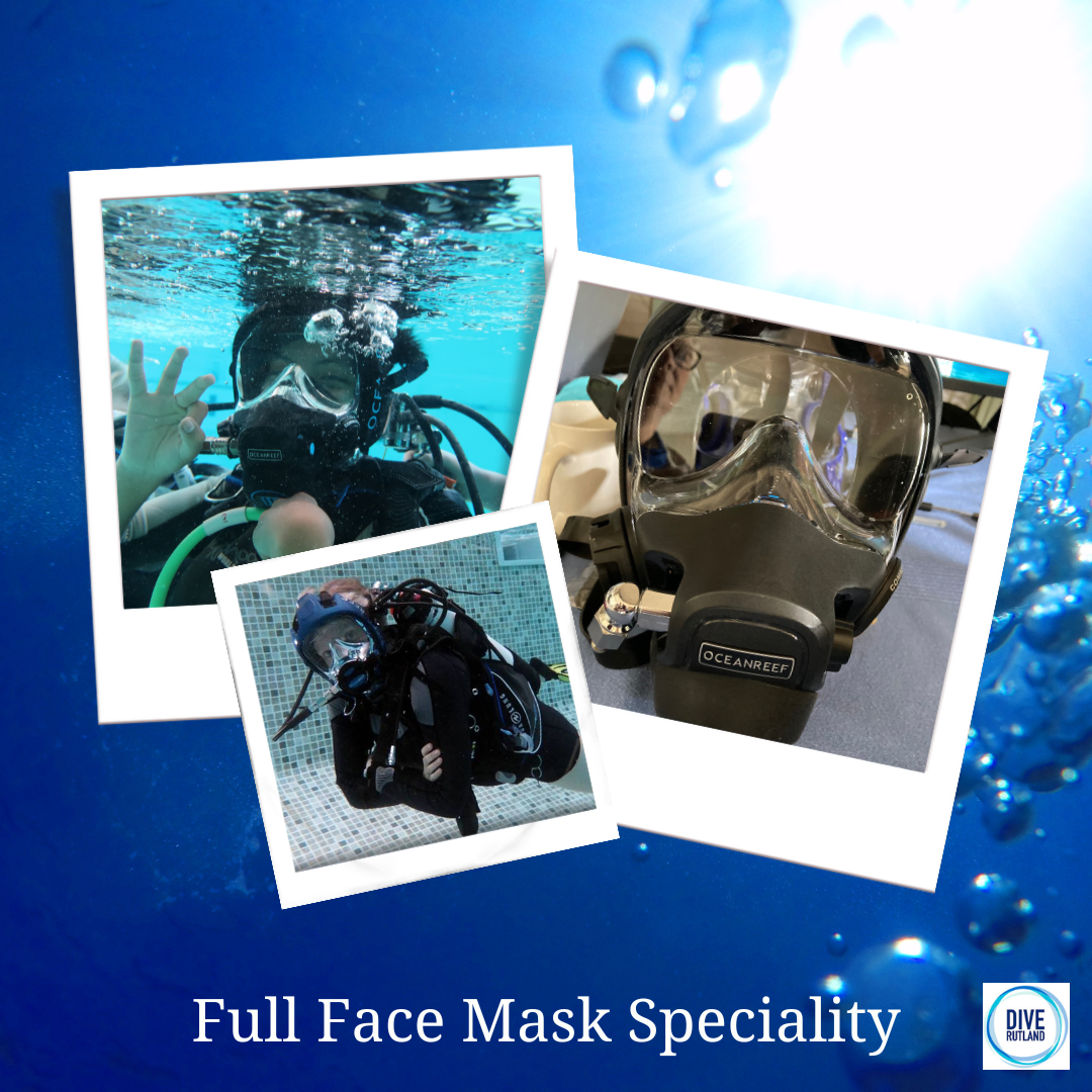 Full Face Mask Speciality: PADI