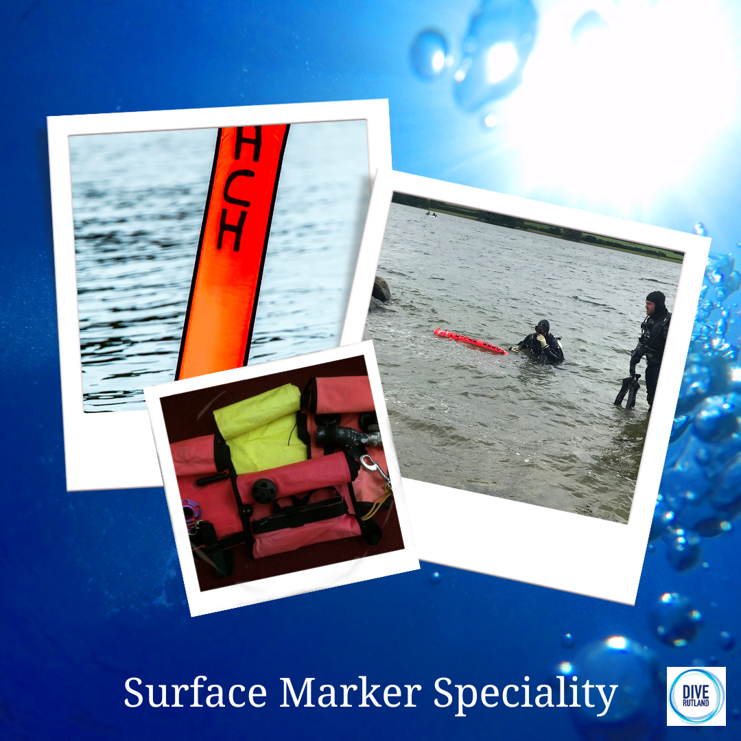 PADI Delayed Surface Marker Buoy (DSMB)