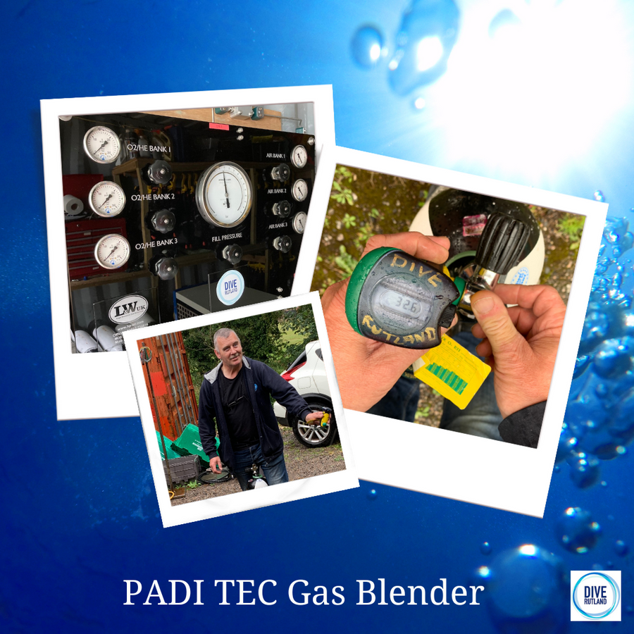 PADI Tec Gas Blender Dive Rutland