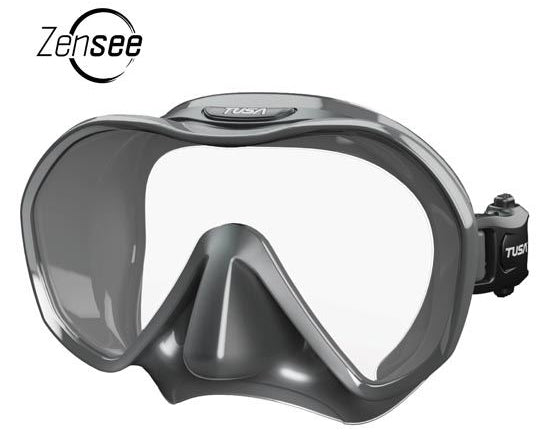 Tusa Zensee Mask Gun Metal | Dive Rutland