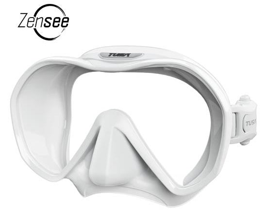 Tusa Zensee Mask White | Dive Rutland