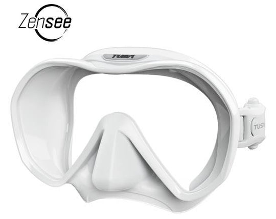 Tusa Zensee Mask White | Dive Rutland