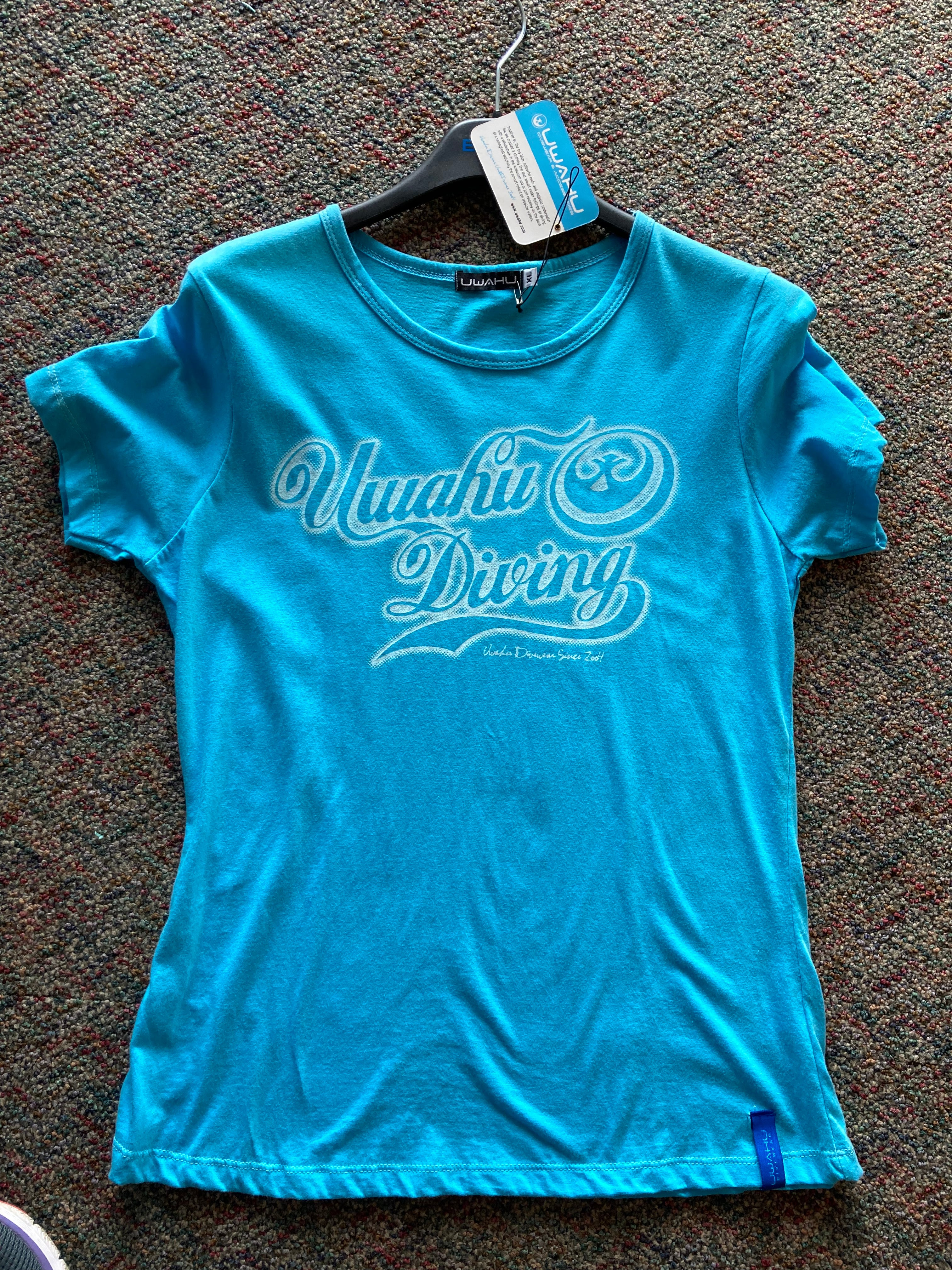 Uwahu Diving TShirt Ladies Front View available at Dive Rutland