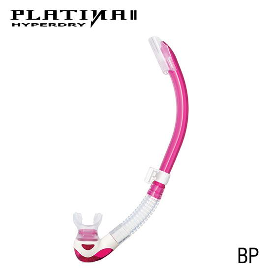 TUSA SP170 Platina II Hyperdry Snorkel Pink | Dive Rutland
